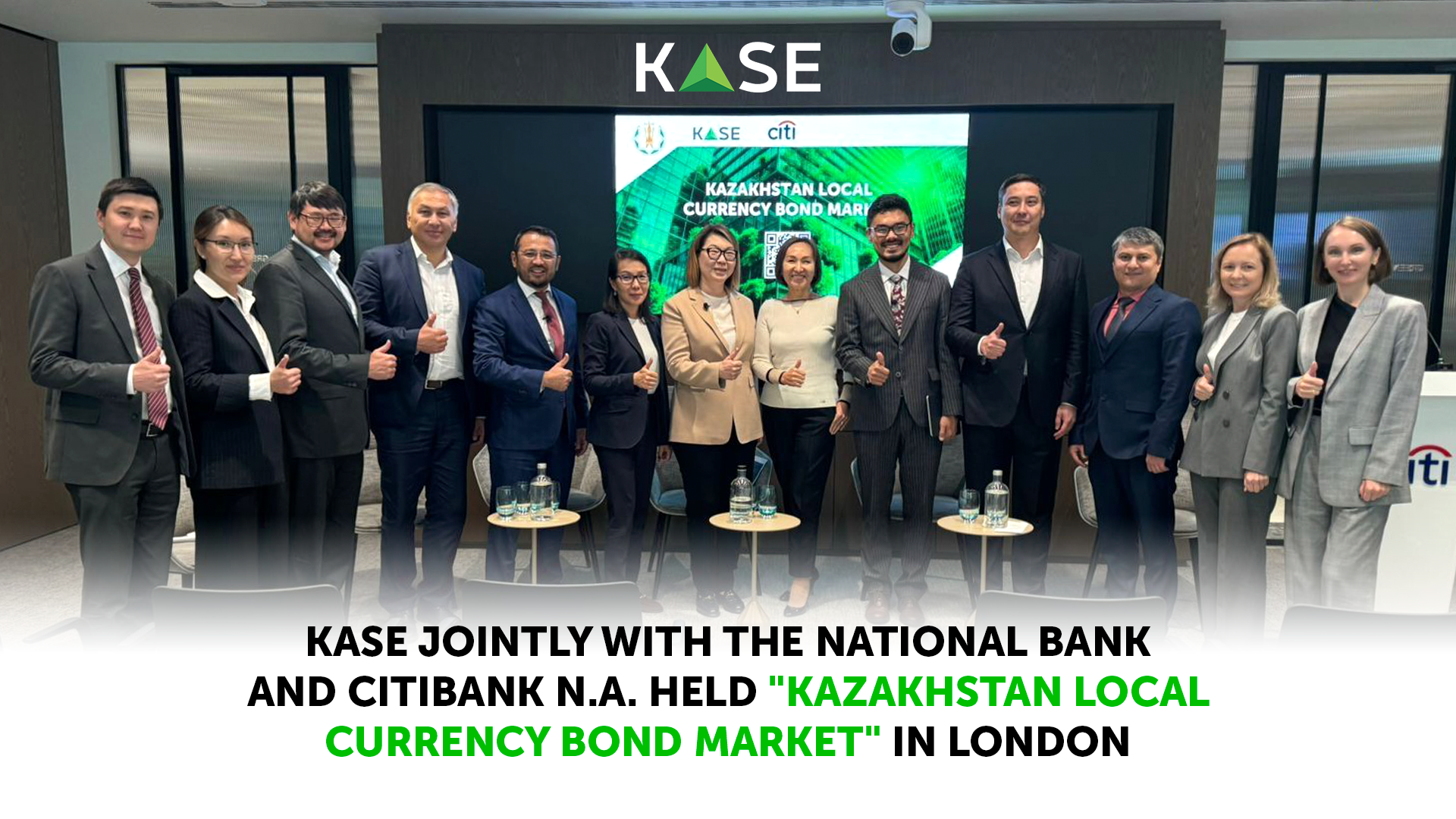 KASE jointly with the National Bank and Citibank N.A. held 